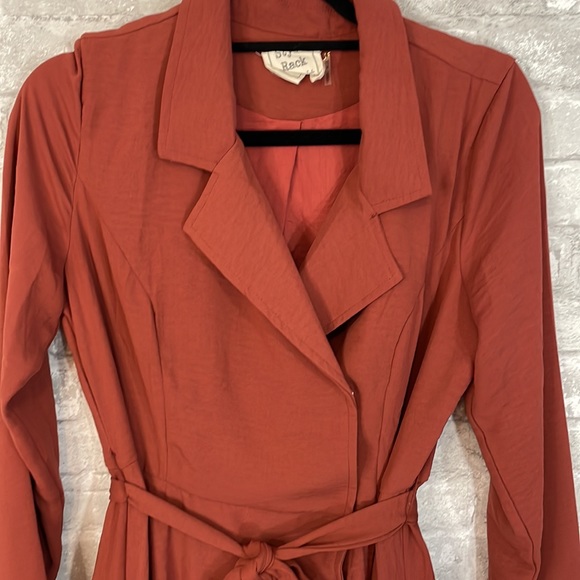 Style Rack Rust Wrap Dress - Picture 3 of 8